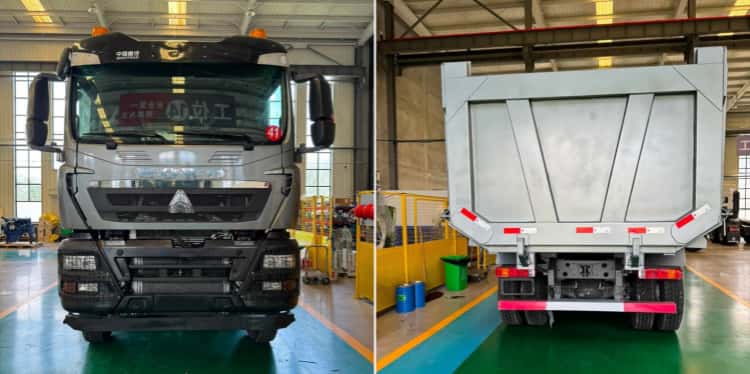 Reman Howo TX 8x4 Dump Truck 4 Sinotruk Howo 8x4 Reman Dump Truck for Sale Near Me Price