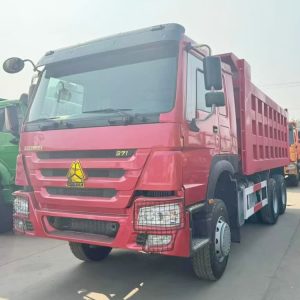 remanufactured dump truck howo 371
