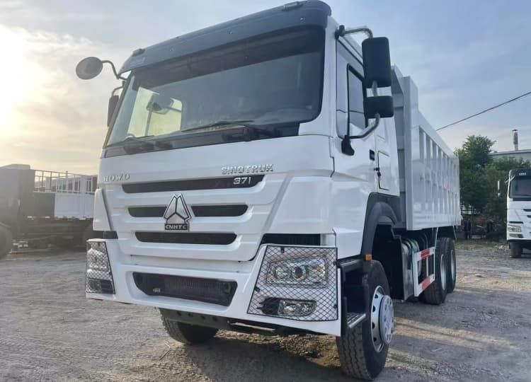 Remanufactured Howo 371 6x4 Tipper Truck 2 China Howo 371 6x4 Standardized Reman Tipper Trucks